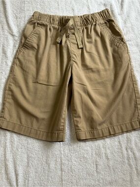 Drawstring Casual Shorts - Tan